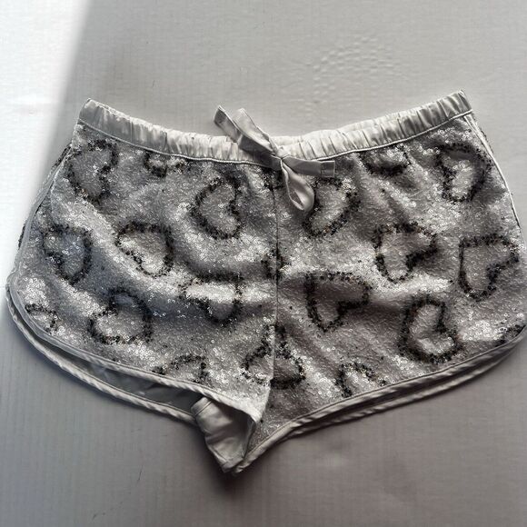 Victoria's Secret Other - VICTORIAS SECRET COLLECTION Medium SEQUIN SLEEP SHORTS PAJAMAS‎ ADJUSTABLE WAIST